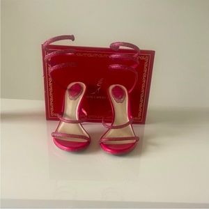 Renee Caovilla / Gardenia Pink / Heels / 100%
Authentic / Size: 8 US / C10416